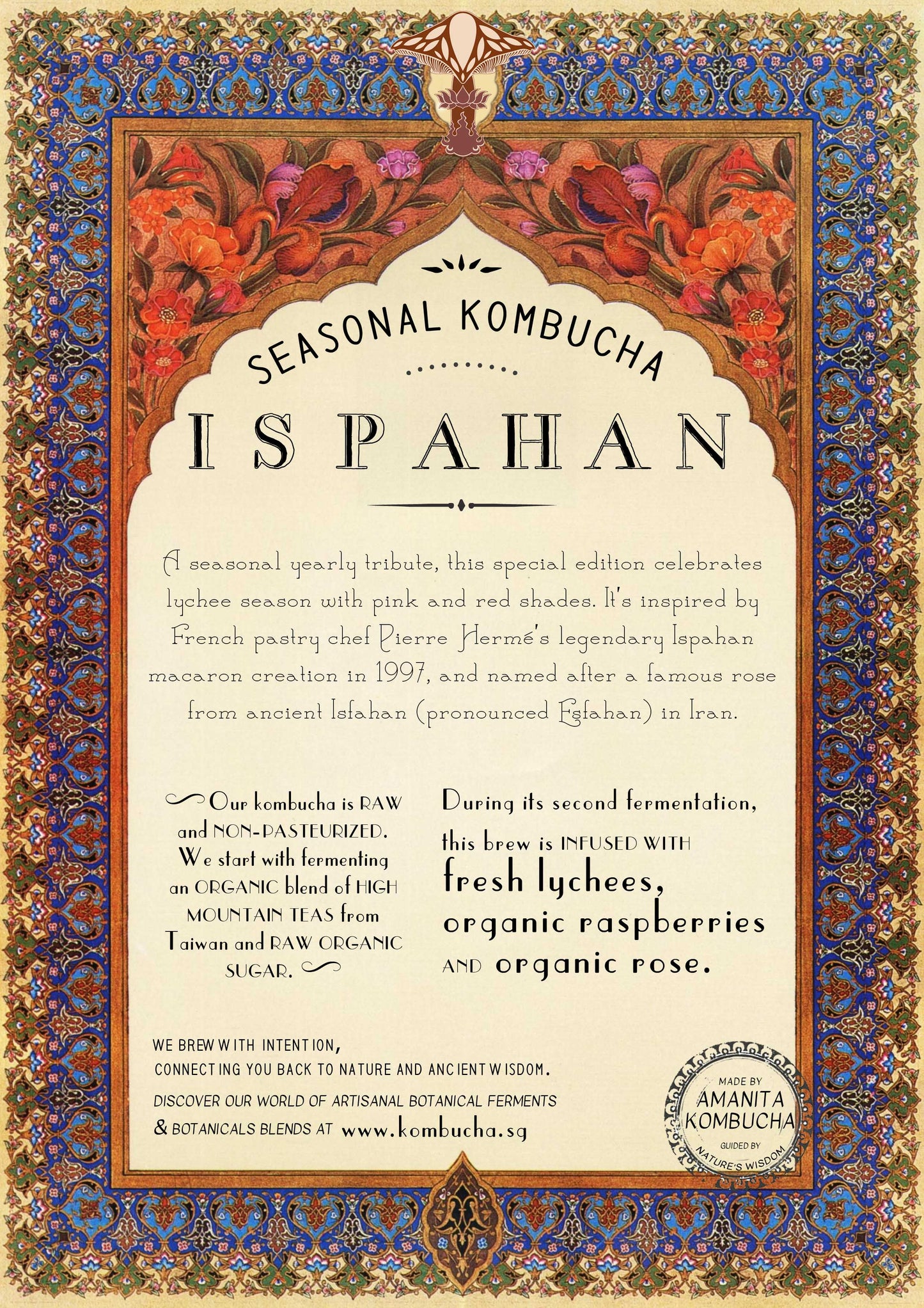 Ispahan Kombucha