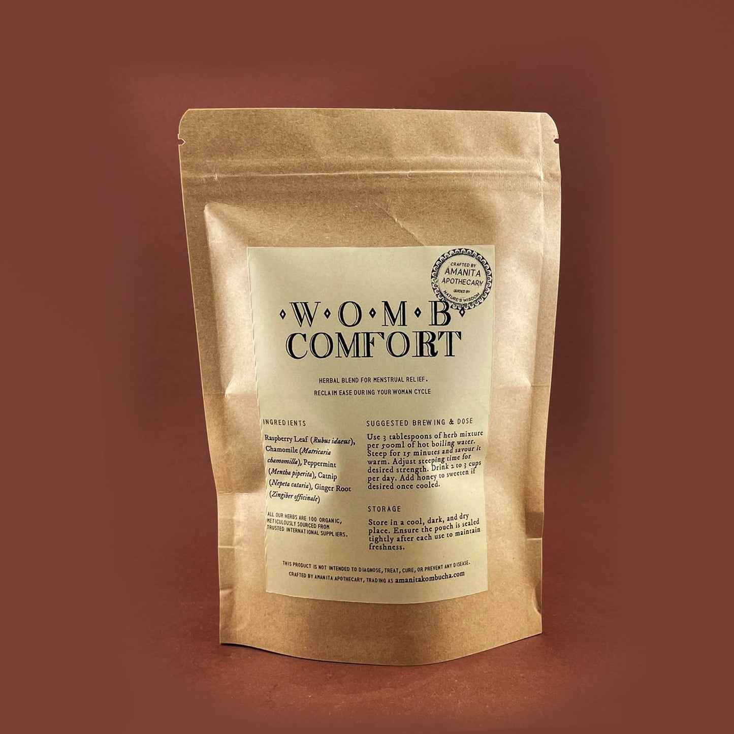 Womb Comfort, Menstrual Cramps Relief Blend